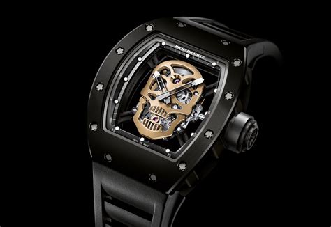 richard mille non tourbillon|Richard Mille tourbillon skull.